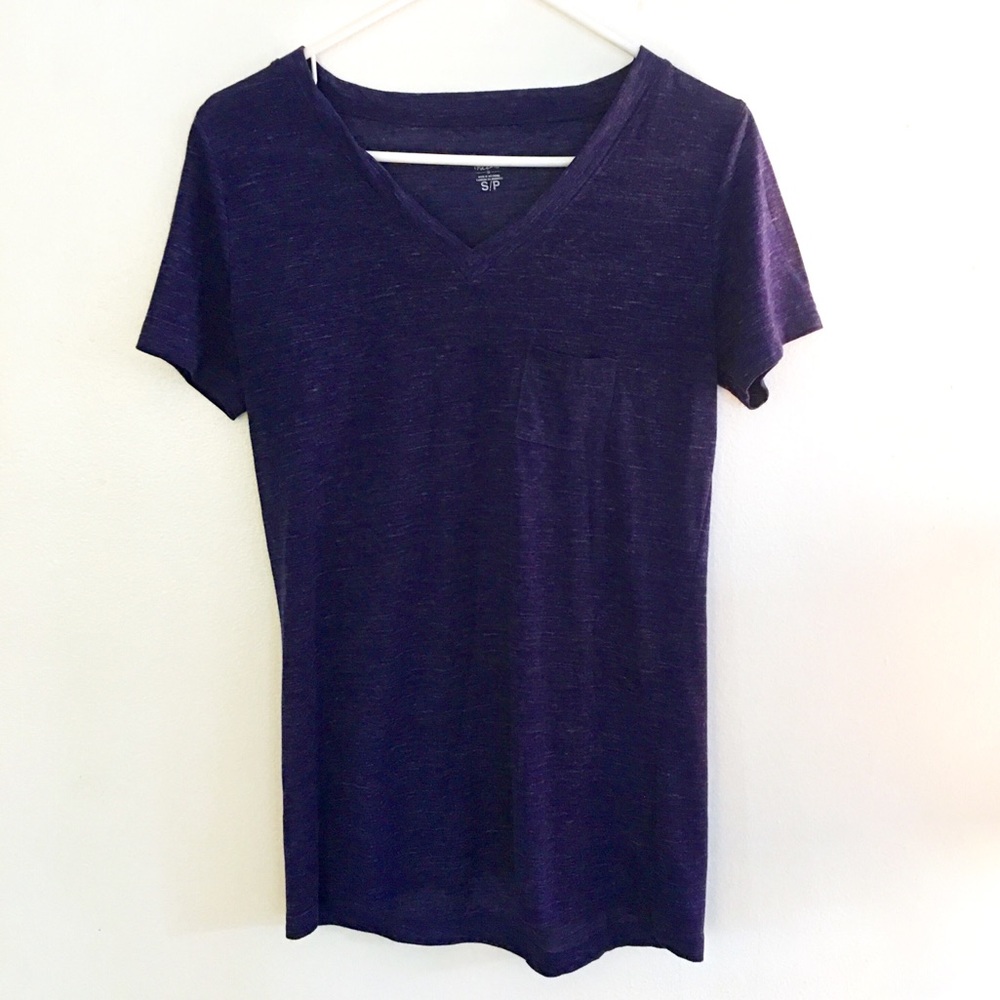 Mossimo Purple heathered tee